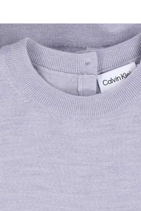 ウィメンズ Calvin Kleinのニットウェア Calvin Klein Wool T-shirt
