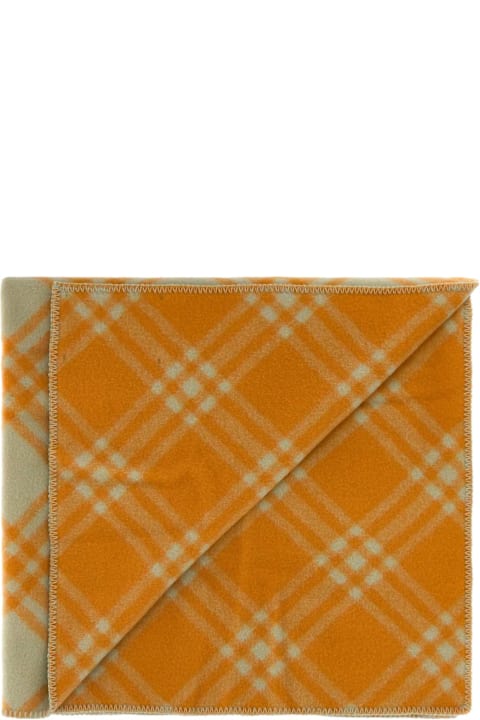 Homeware Burberry Embroidered Wool Blanket