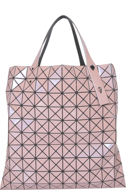 Issey Miyake Totes for Women Issey Miyake Prism Metallic Pink Large Bag