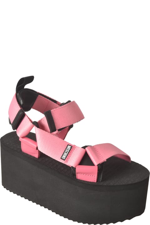 Moschino for Women Moschino Strappy Wedge Sandals