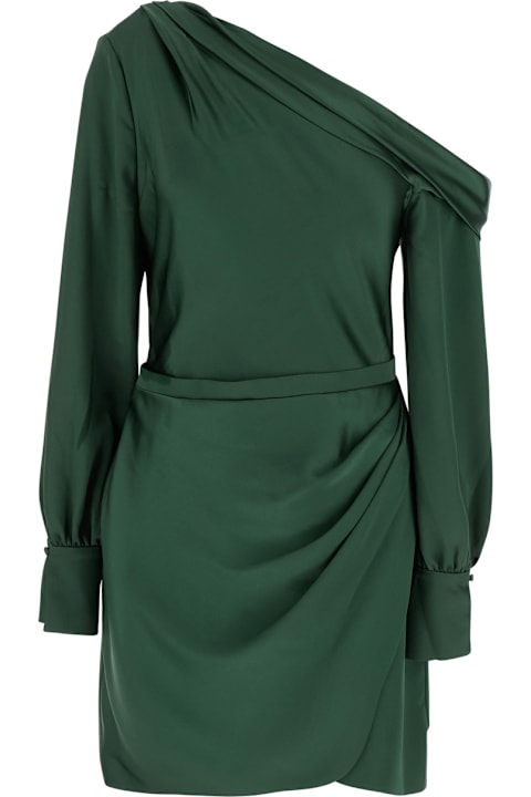 ワンピース PRADA Army Green Cotton Blend Dress Prada Army Green Cotton Blend Dress | italist
