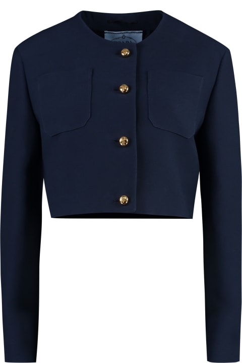 Coats & Jackets for Women Prada Wool Blazer