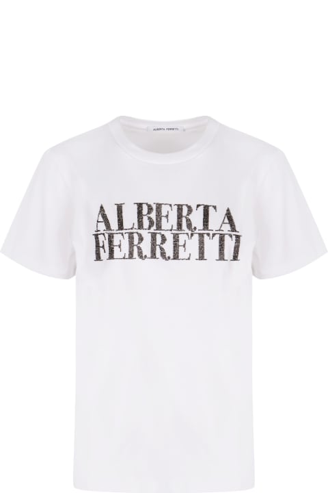 Homeware Alberta Ferretti Cotton Crew-neck T-shirt