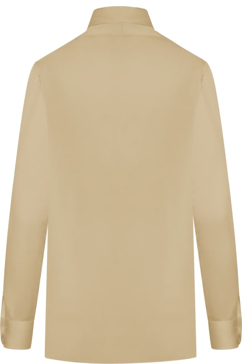 Tom Ford Clothing for Women Tom Ford Light Charmeuse Silk Shirt