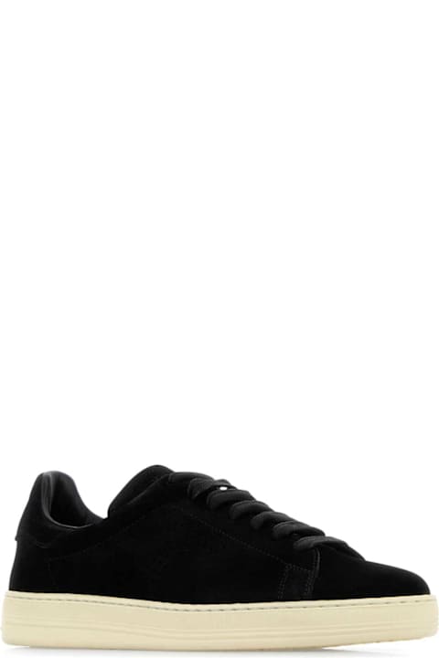 Homeware Tom Ford Black Suede Warwick Sneakers