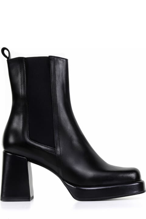 Ankle Boot With Platform And Heel