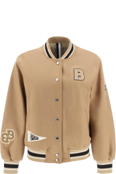 Hugo boss hot sale baseball jacket