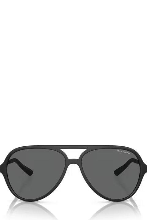メンズ Armani Exchangeのアイウェア Armani Exchange Ax4133s Matte Black Sunglasses