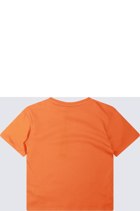 ボーイズ Dolce & Gabbanaのトップス Dolce & Gabbana Orange Cotton T-shirt