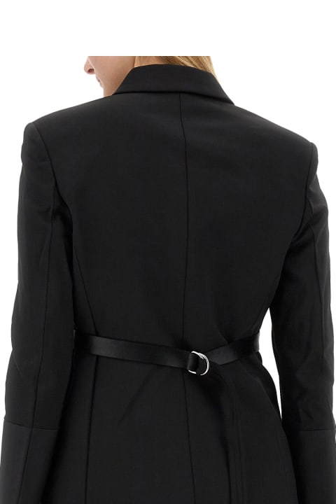 Helmut Lang Coats & Jackets for Women Helmut Lang Double-breasted Tuxedo Blazer