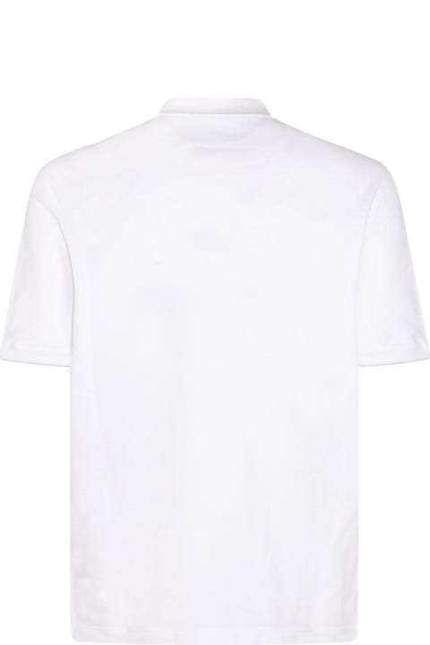 Brunello Cucinelli for Men Brunello Cucinelli Logo-embroidered Short-sleeved Polo Shirt
