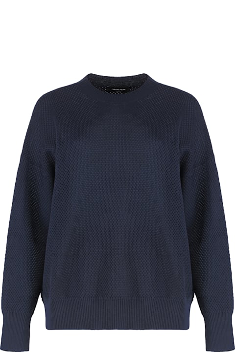 Fabiana Filippi Sweaters for Women Fabiana Filippi Wool-cotton Blend Crew-neck Sweater