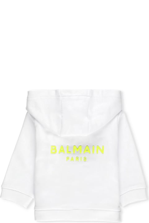 Sale for Baby Boys Balmain Hoodie With Logo