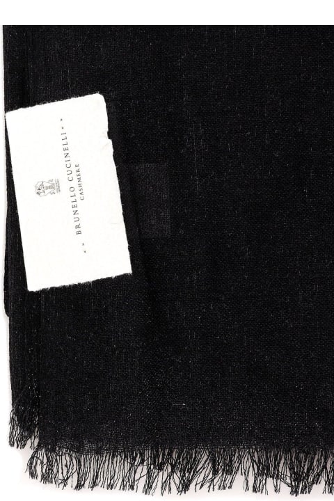 Homeware Brunello Cucinelli Frayed Hem Scarf
