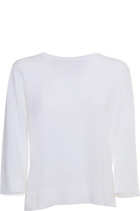 ウィメンズ新着アイテム Kangra White Sweater