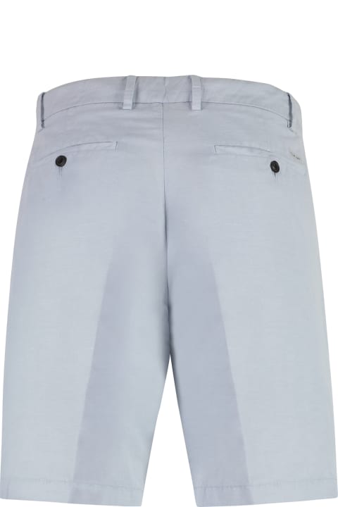 Paul&Shark for Men Paul&Shark Cotton And Linen Bermuda-shorts