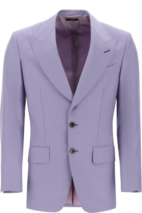 Tom Ford Clothing for Men Tom Ford Atticus Wool And Silk Blend Blazer