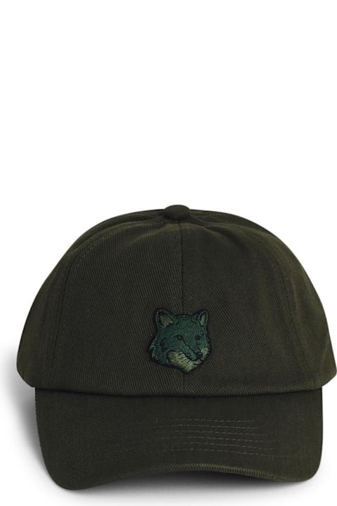 Homeware Maison Kitsuné Green Cotton Cap