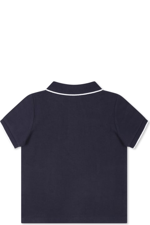 Homeware Hugo Boss White Polo Shirt For Boy With Logo