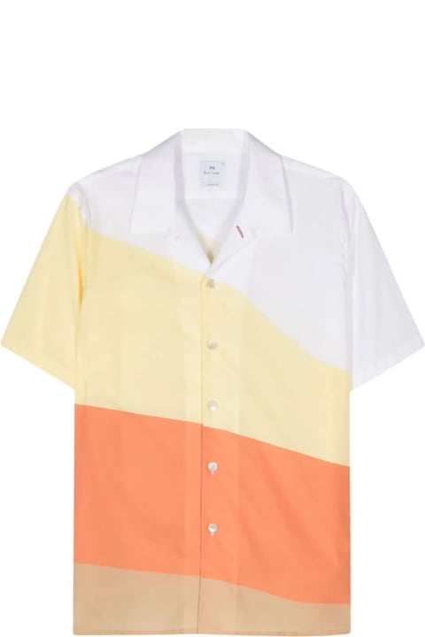 PS by Paul Smith Shirts for Men PS by Paul Smith Mens Ss Casual Fit Shirt
