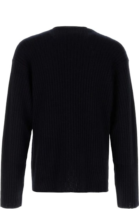 The Row for Men The Row Midnight Blue Cashmere Gustave Sweater