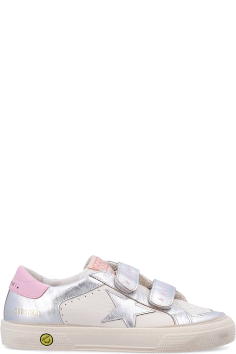 Golden Goose for Kids Golden Goose May School Sneakers