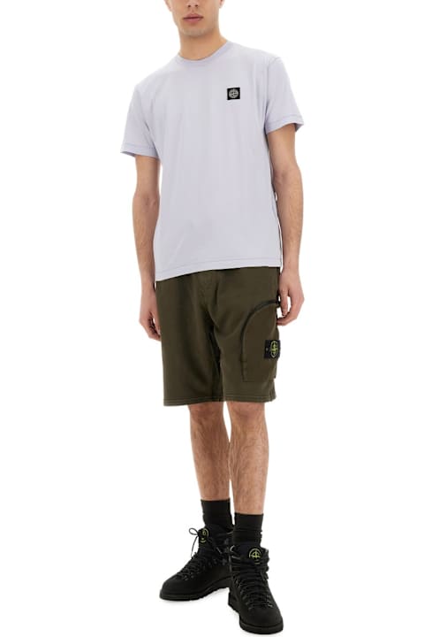 Stone Island Topwear for Men Stone Island T-shirt With Logo