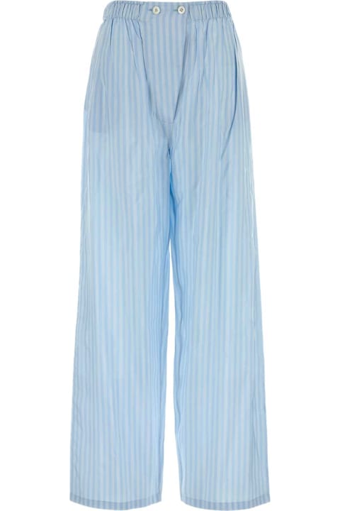 Homeware Prada Embroidered Silk Pyjama Pant