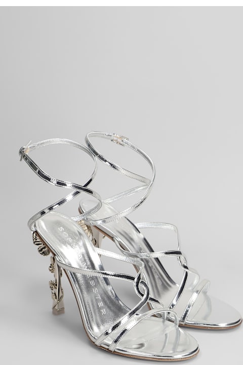 Sophia Webster Sandals for Women Sophia Webster Enchantress Sandals In Silver Leather