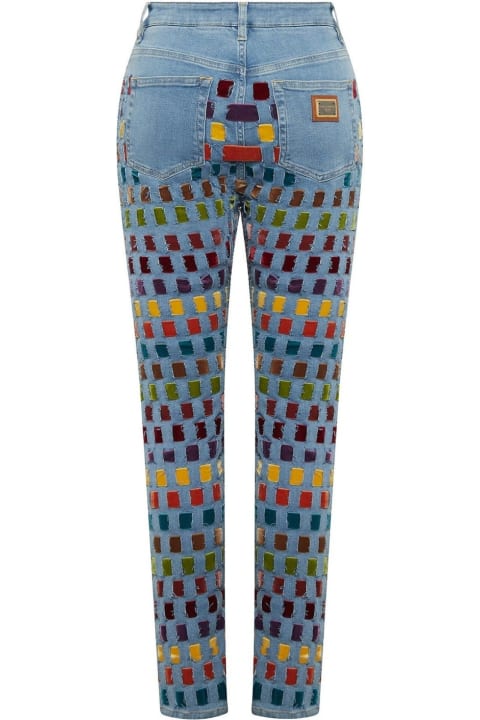 Dolce & Gabbana Pants & Shorts for Women Dolce & Gabbana Slim Denim Jeans