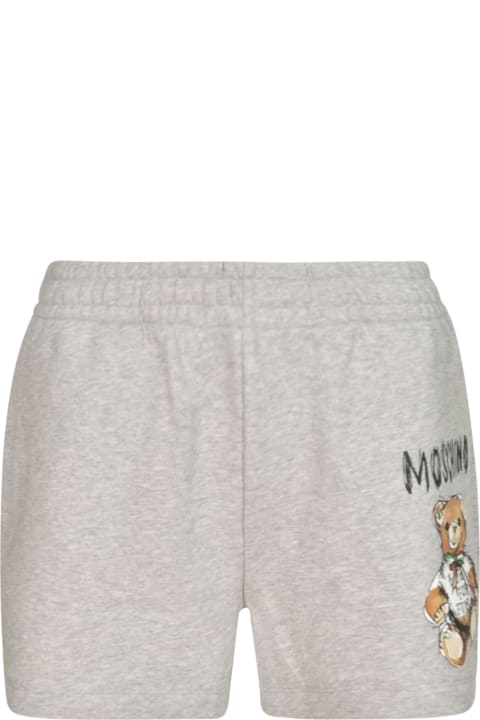 Fashion for Women Moschino Logo Bear Shorts