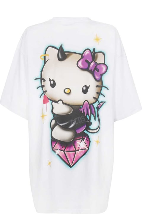 GCDS for Women GCDS Gcds X Hello Kitty - Cotton T-shirt Dress