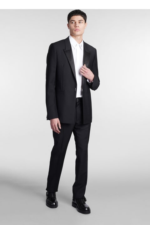 メンズ Givenchyのコート＆ジャケット Givenchy Classic Jacket In Black Wool
