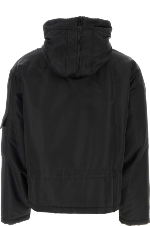 メンズ Moschinoのコート＆ジャケット Moschino Black Nylon Padded Jacket
