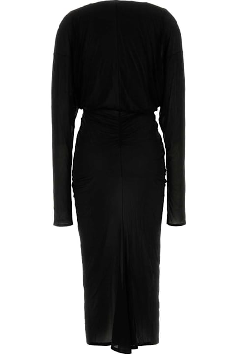 Saint Laurent Dresses for Women Saint Laurent Black Stretch Jersey Long Dress