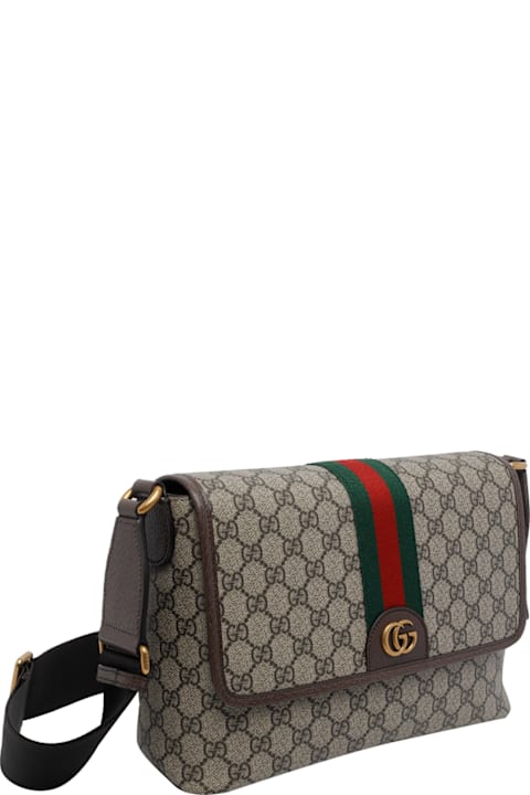 Homeware Gucci Gg Logo Crossbody Bag