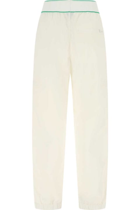 Homeware Bottega Veneta White Nylon Pant