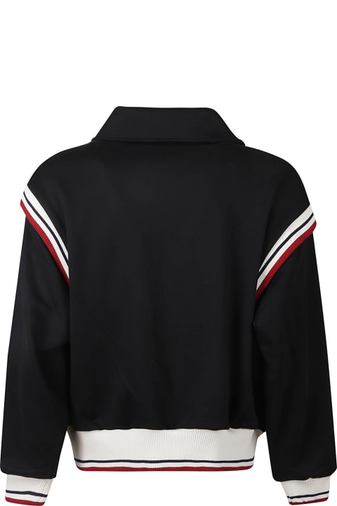 GCDS Coats & Jackets for Men GCDS Collared Jersey Logo Bomber