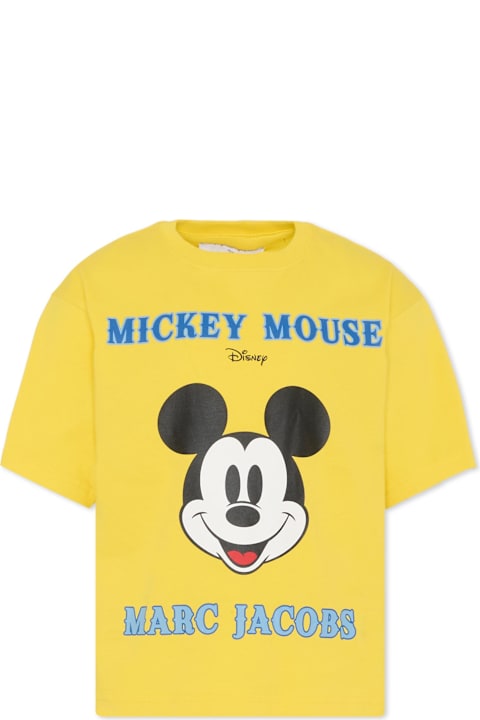 أدوات منزلية Marc Jacobs Yellow T-shirt For Kids With Mickey Mouse