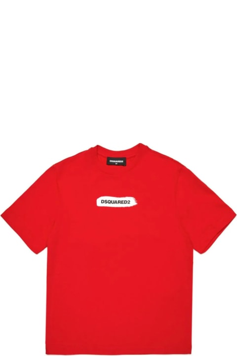 Dsquared2 for Kids Dsquared2 Dsquared2 T-shirts And Polos Red