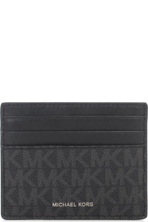 أدوات منزلية Michael Kors Greyson Logo Detailed Cardholder