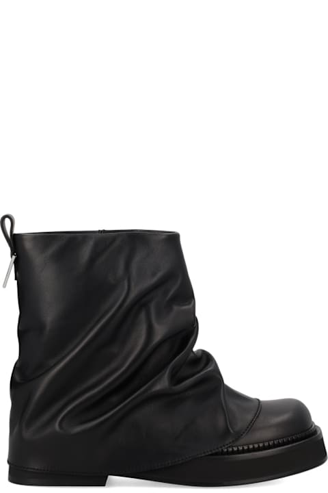 The Attico Stivale "combat Mini Robin"