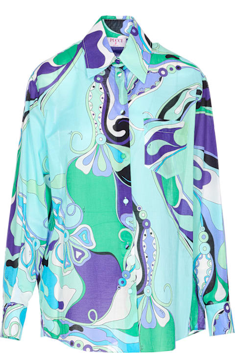 ウィメンズ Pucciのトップス Pucci Orchidee Print Shirt