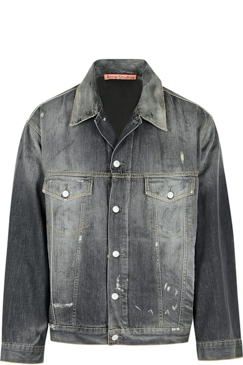 Homeware Acne Studios Grey Denim Jacket