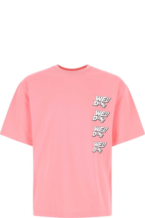 Homeware WE11 DONE Pink Cotton Oversize T-shirt