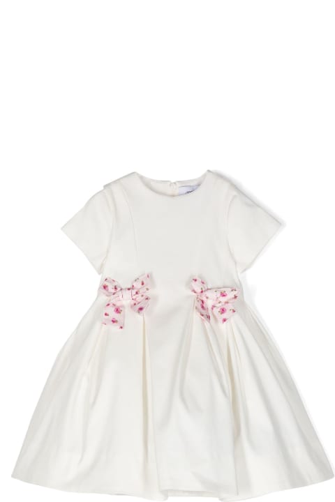 Simonetta Clothing for Baby Girls Simonetta Simonetta Dresses White