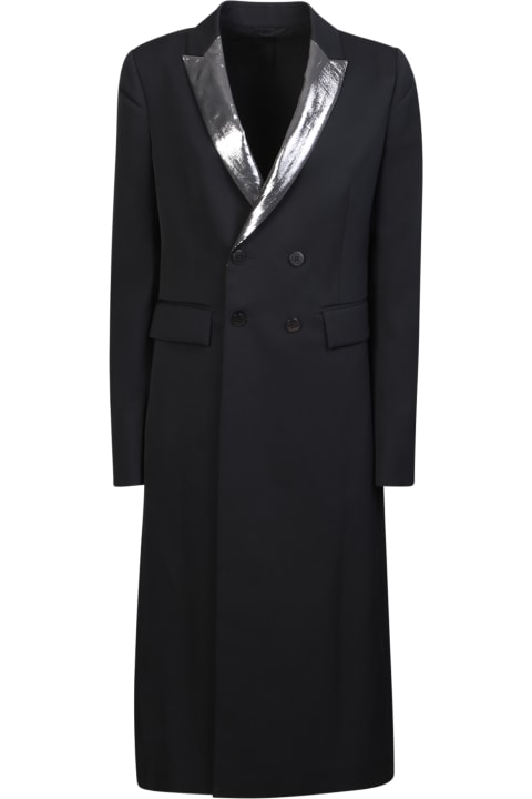 ウィメンズ Sapioのコート＆ジャケット Sapio Sapio Black Lurex Tuxedo Coat