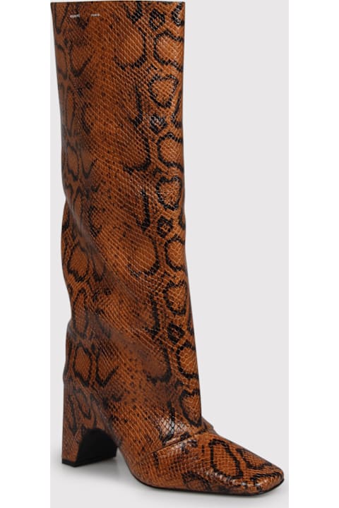 Coperni Boots for Women Coperni Snake Print Bridge Boot