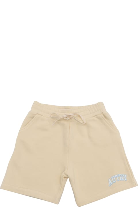 Autry لـ أولاد Autry Main Kids Jersey Cream Shorts