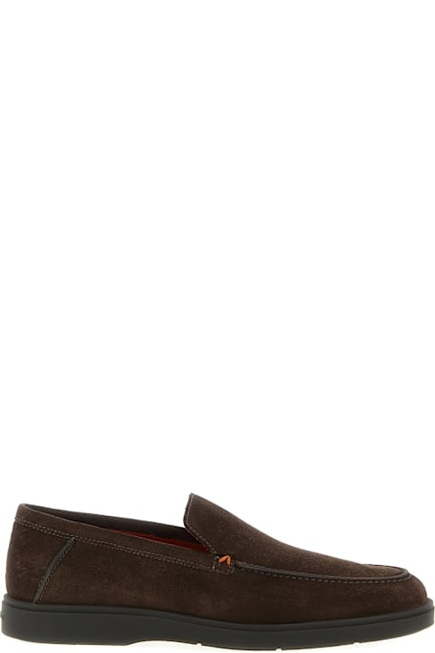 Santoni for Kids Santoni 'drain' Loafers